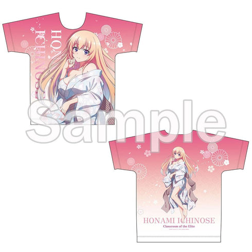 『ようこそ実力至上主義の教室へ』【描き下ろし】 フルグラフィックTシャツ 一之瀬帆波(和服) 【202508再販】